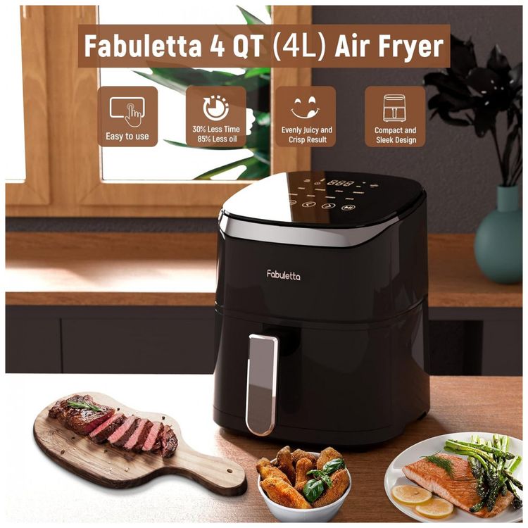 Fritadeira-Eletrica-AirFryer-4.2L-com-Painel-Digital-e-Cesto-foto-1