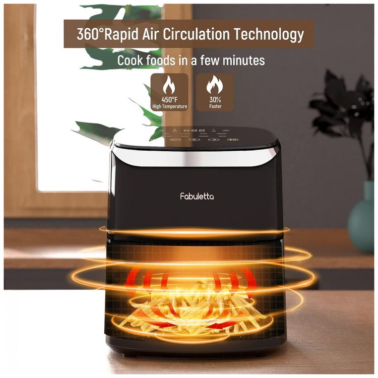 Fritadeira-Eletrica-AirFryer-4.2L-com-Painel-Digital-e-Cesto-foto-2