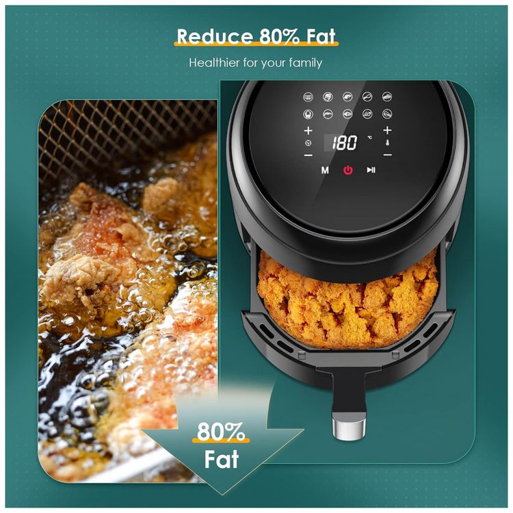 Fritadeira-Eletrica-AirFryer-4.5L-com-Painel-Digital-e-Cesto-foto-5