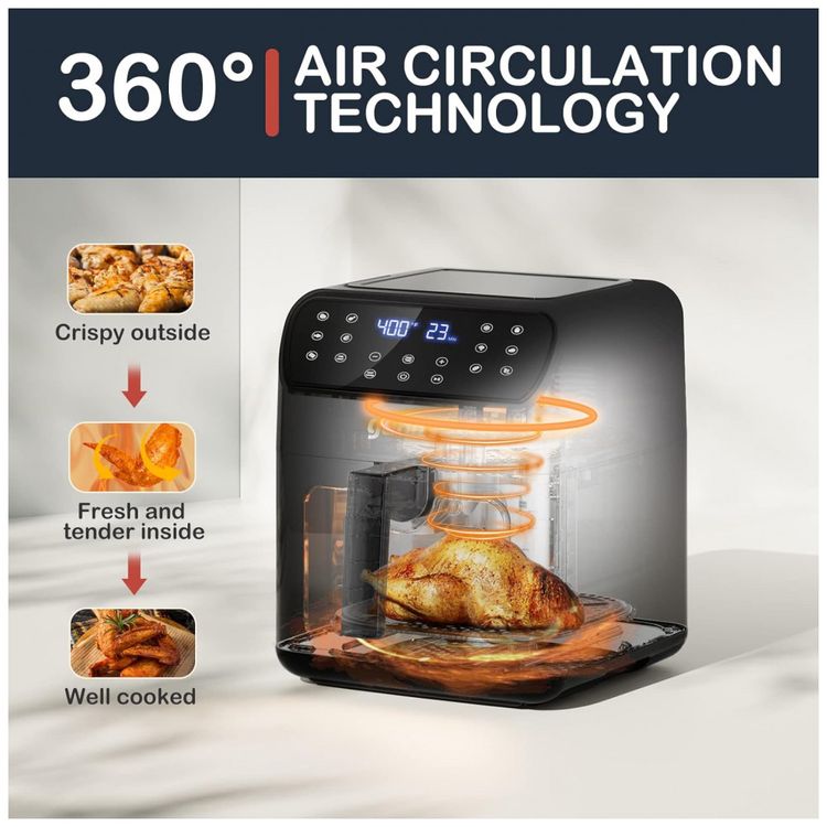 Fritadeira-Eletrica-AirFryer-6L-com-Painel-Digital-e-Cesto-foto-4