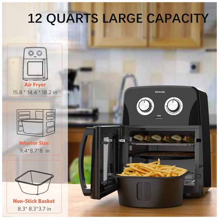 Kitchen-Up-F-Fritadeira-Eletrica-AirFryer-12L-em-Aco-foto-1