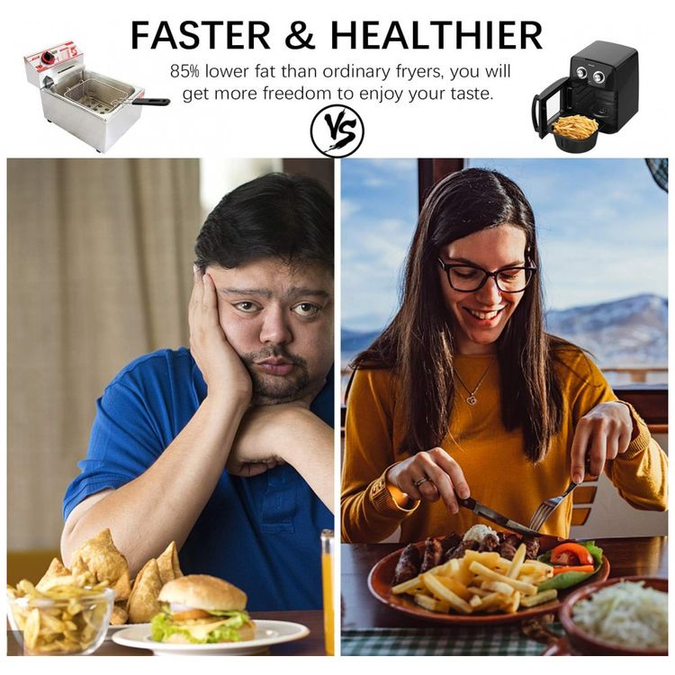 Kitchen-Up-F-Fritadeira-Eletrica-AirFryer-12L-em-Aco-foto-2
