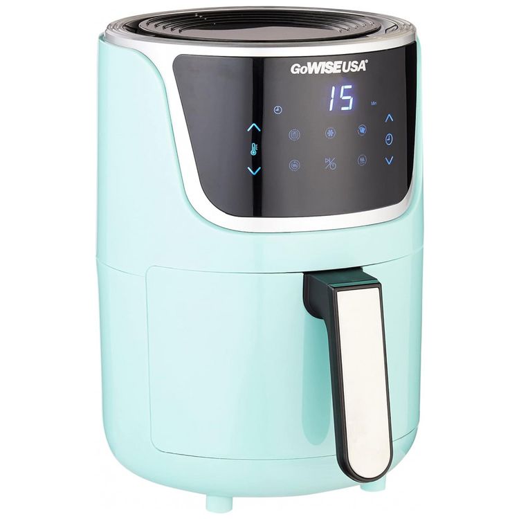 Mini-Fritadeira-Eletrica-AirFryer-2L-com-Painel-Digital-e-foto-0