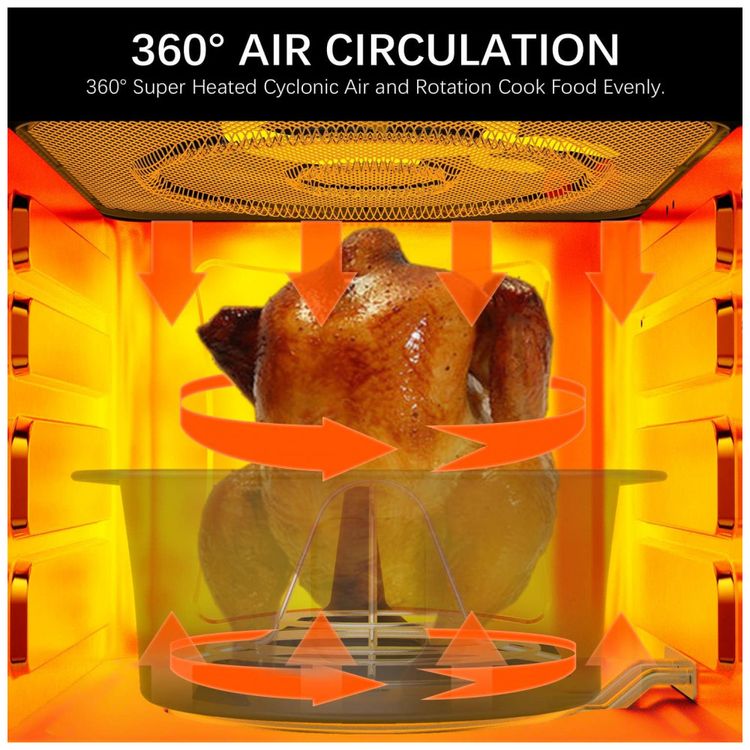 Kitchen-Up-F-Fritadeira-Eletrica-AirFryer-12L-em-Aco-foto-4