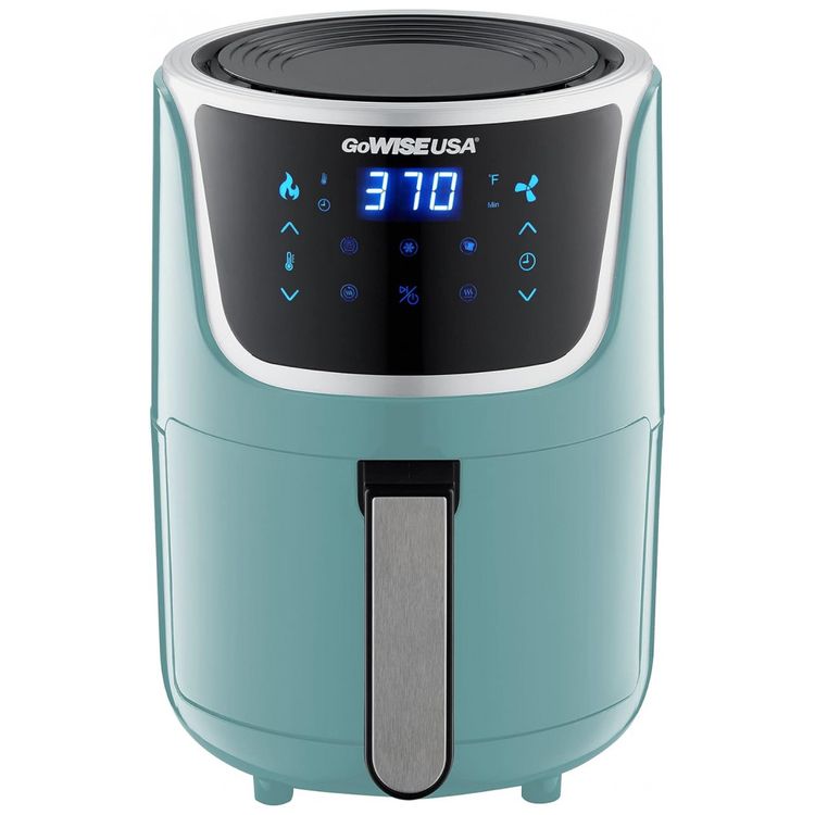 Mini-Fritadeira-Eletrica-AirFryer-2L-com-Painel-Digital-e-foto-1