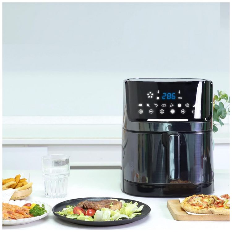 Fritadeira-Eletrica-AirFryer-7L-em-Aco-Inoxidavel-com-Painel-foto-3