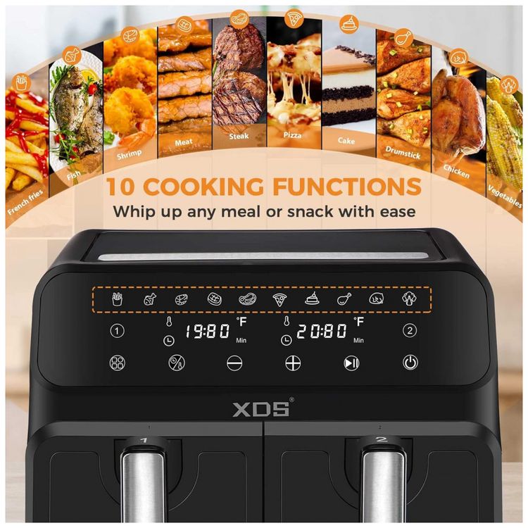 Fritadeira-Eletrica-AirFryer-8L-com-Painel-Digital-e-foto-3