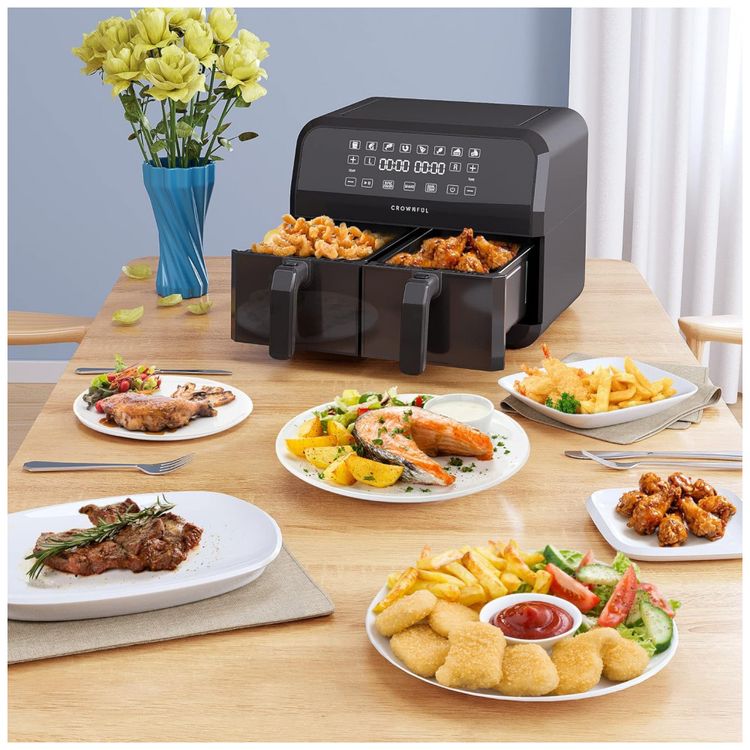 Fritadeira-Eletrica-AirFryer-8L-com-Painel-Digital-e-foto-5
