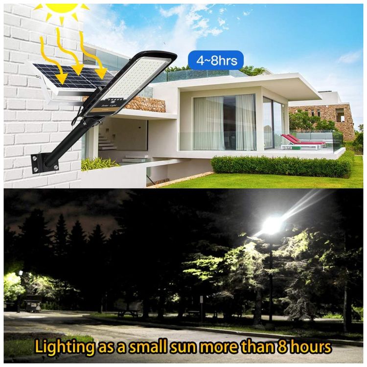Luminaria-Solar-Externa-1500-Lumens-84-LEDS-80W-com-Controle-foto-4
