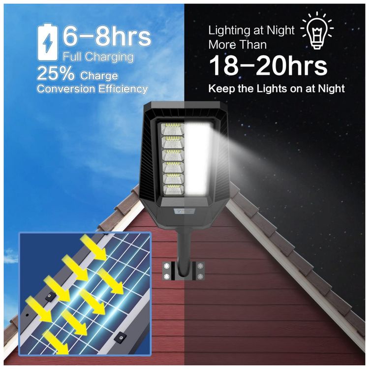 Luminaria-Solar-Externa-70000-Lumens-com-Sensor-de-Movimento-foto-2