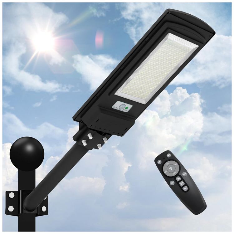 Luminaria-Solar-Externa-936-LEDS-com-Sensor-de-Movimento-e-foto-0