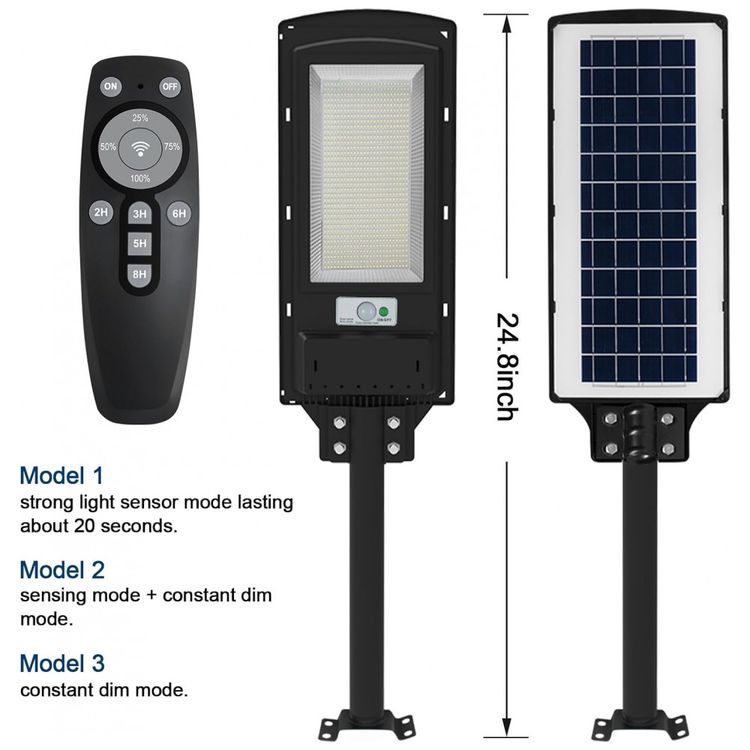 Luminaria-Solar-Externa-936-LEDS-com-Sensor-de-Movimento-e-foto-1