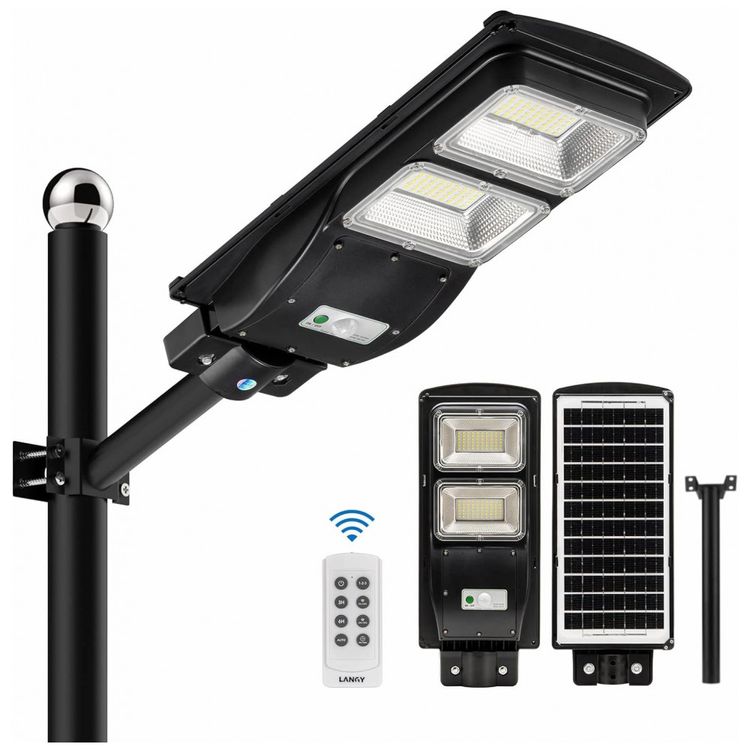 Luminaria-Solar-Externa-6000-Lumens-com-Controle-Remoto-e-foto-0