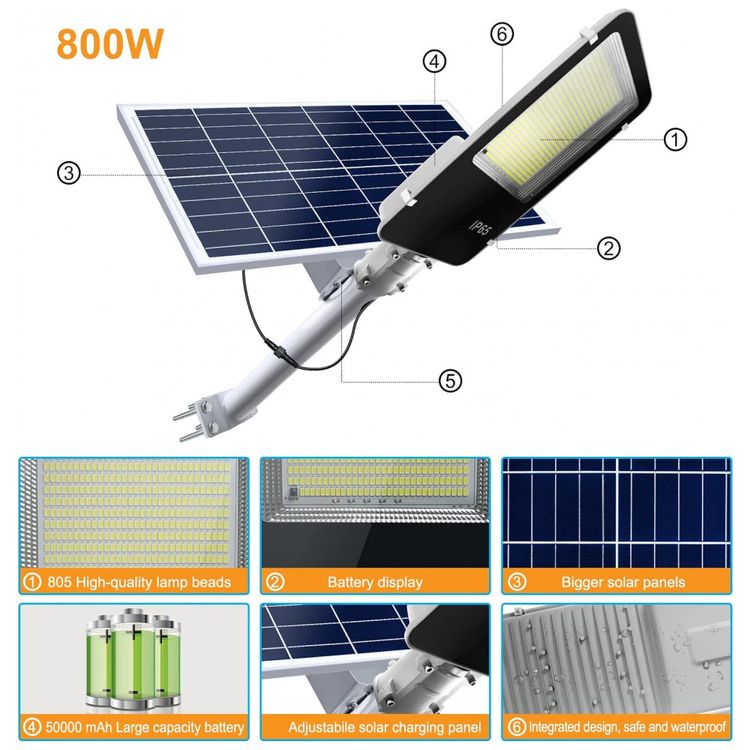 Luminaria-Externa-8000-Lumens-a-Prova-d-800W-com-Controle-foto-1