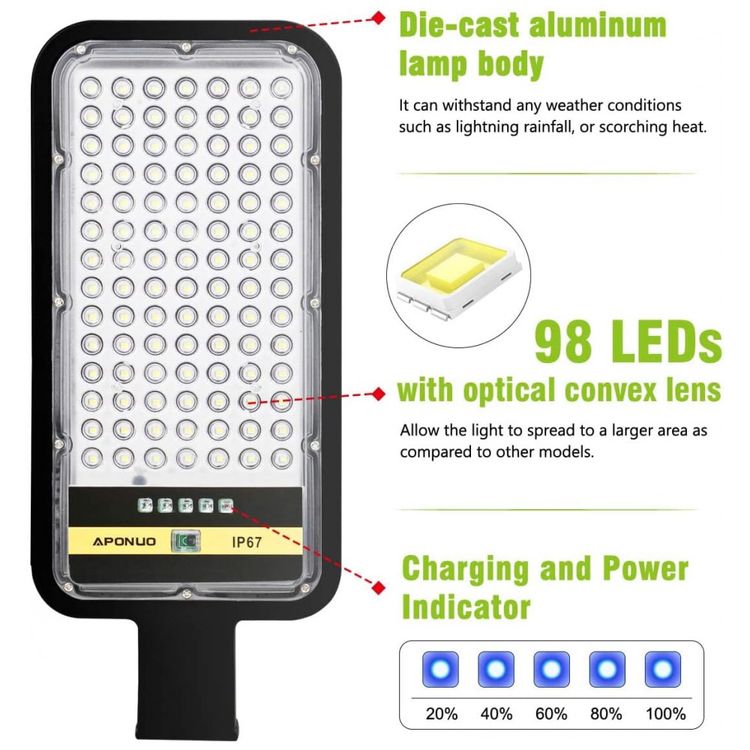 Luminaria-Solar-Externa-100K-7000K-com-Sensor-de-Movimento-foto-2