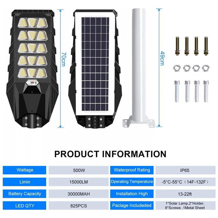 Luminaria-Solar-Externa-500W-660-LEDS-com-Sensor-de-foto-5