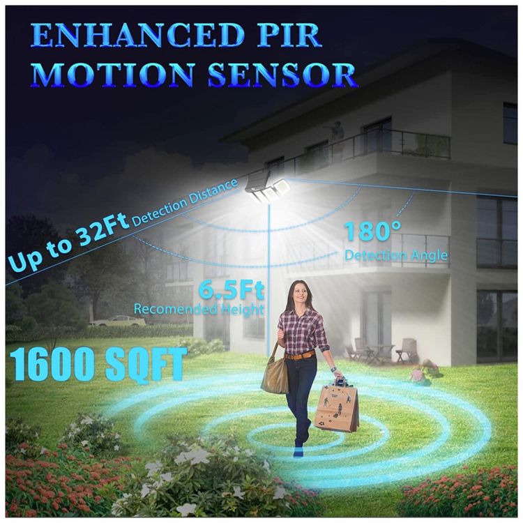Luminaria-Tripla-Externa-3000-Lumens-com-3-Modos-de-foto-3