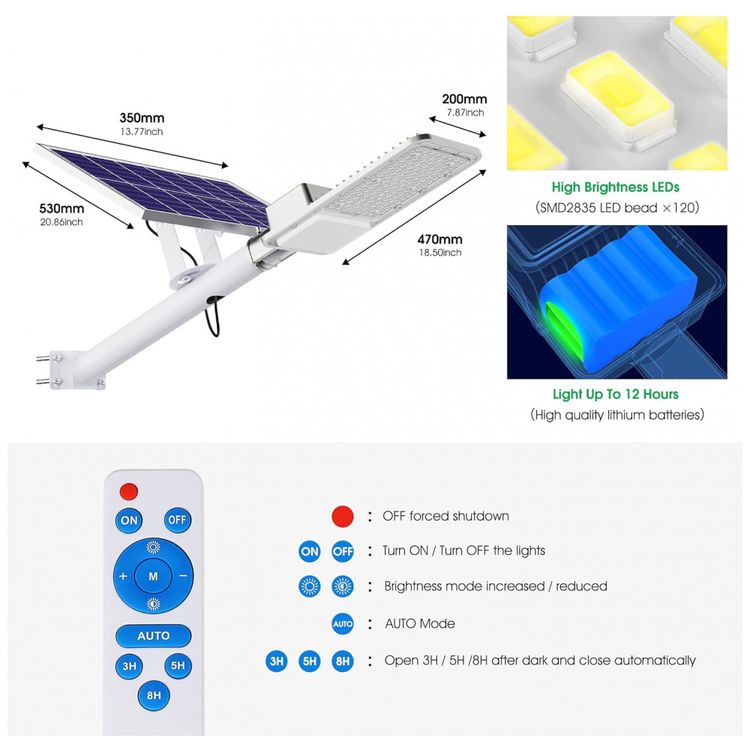 Luminaria-Solar-Externa-18000-Lumens-Super-Brilhante-6000K-foto-4