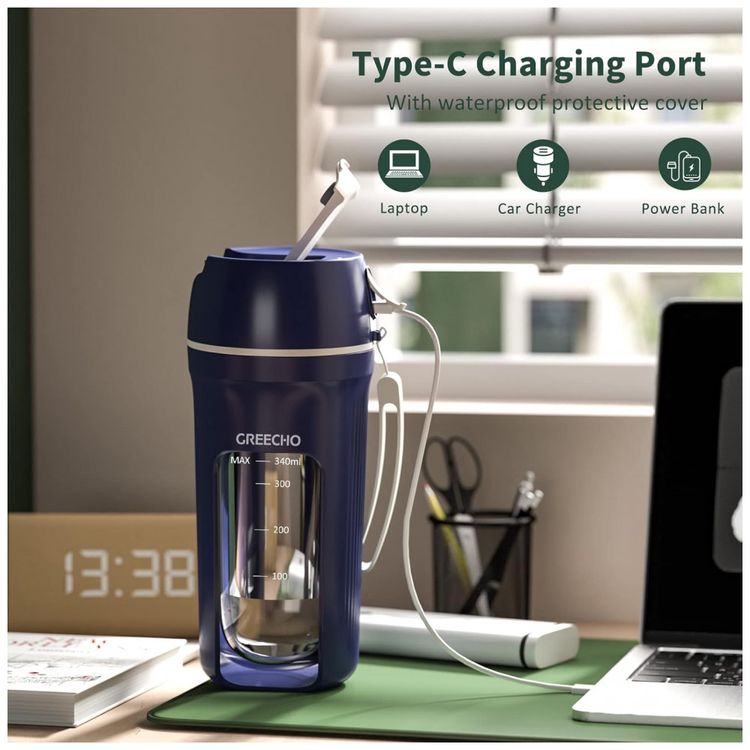 Mini-Liquidificador-Portatil-350mL-com-Carregamento-USB-foto-3