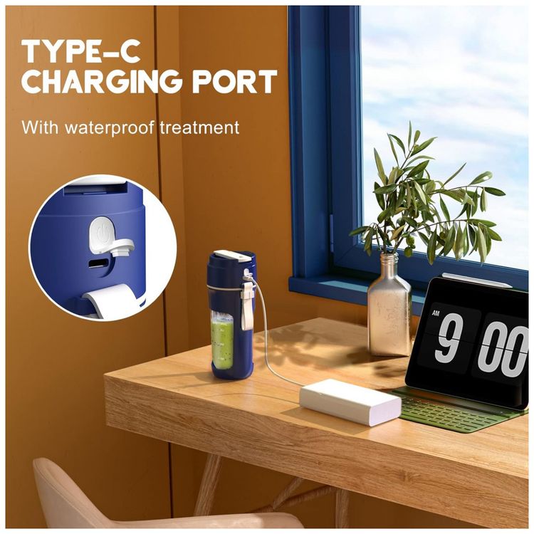 Mini-Liquidificador-Portatil-350mL-com-Carregamento-USB-foto-2