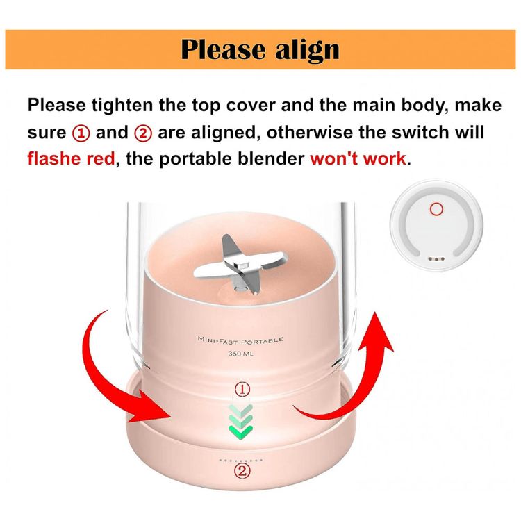 Mini-Liquidificador-Portatil-350-com-Carregamento-USB-110v-foto-1