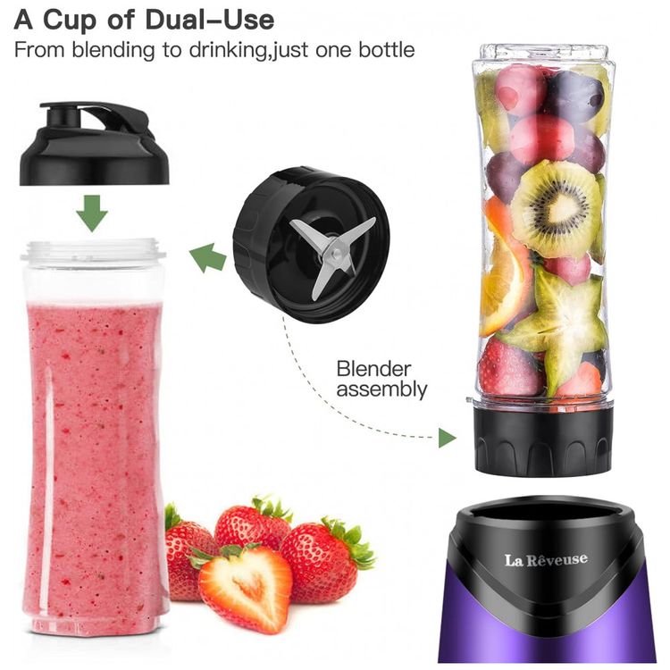 Liquidificador-Portatil-550mL-com-Garrafa-Esportiva-300W-foto-2