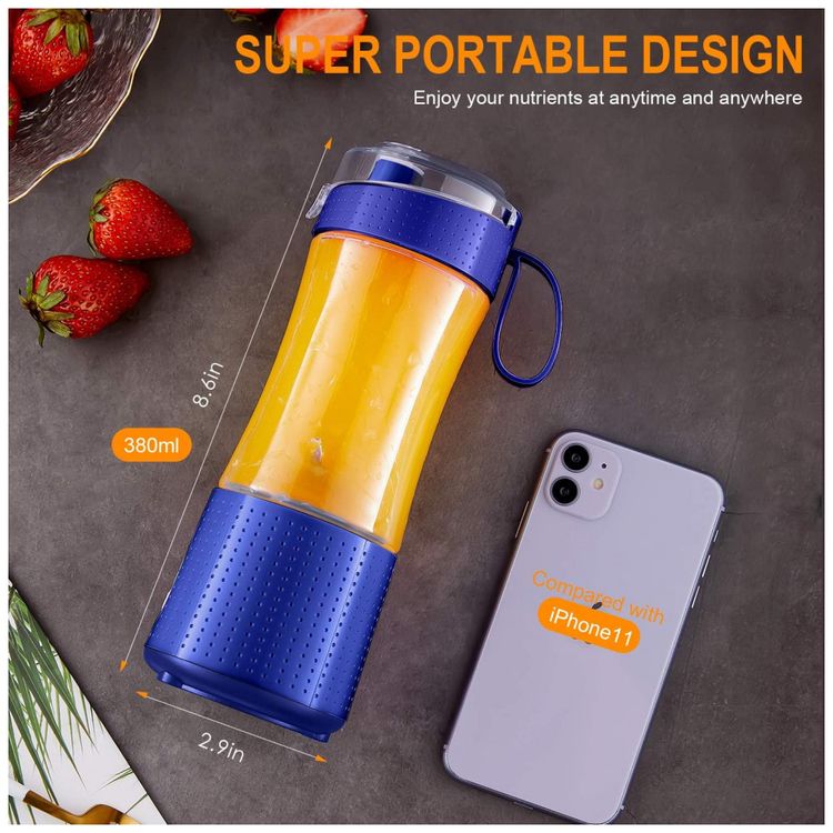 Liquidificador-Portatil-380mL-com-Carregamento-USB-110v-foto-3