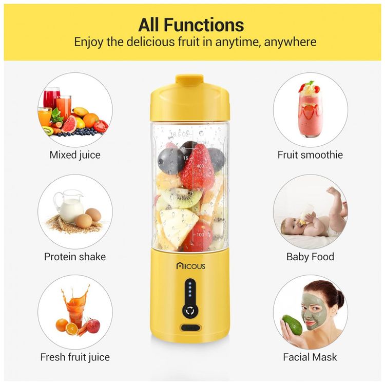 Liquidificador-Portatil-550mL-com-Carregamento-USB-e-Bandeja-foto-3