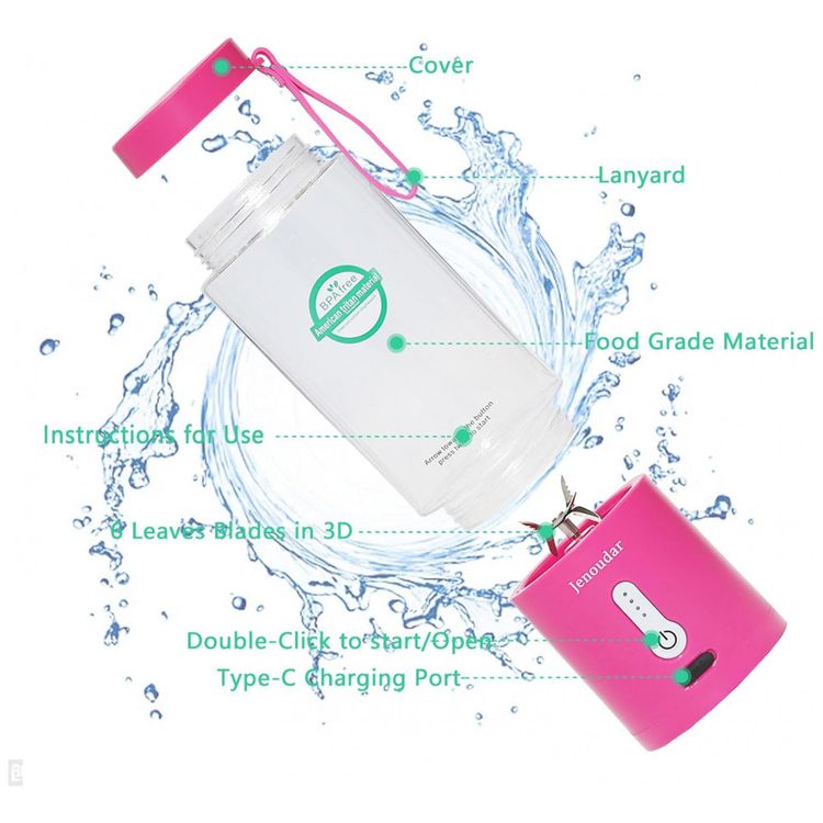 Mini-Liquidificador-Portatil-530mL-4-Velocidades-55W-foto-1