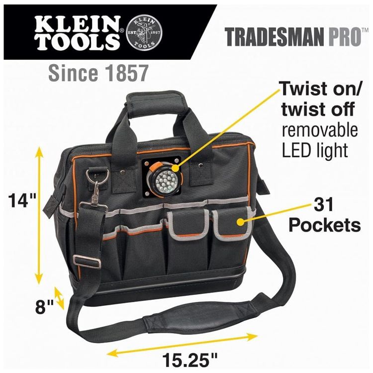Bolsa-de-Ferramentas-Organizadora-com-Compartimentos-KLEIN-foto-1