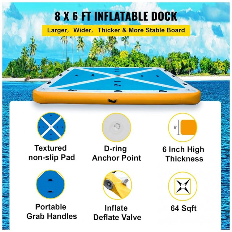 Plataforma-Inflavel-Flutuante-use-em-Piscinas-Lagos-e-foto-2