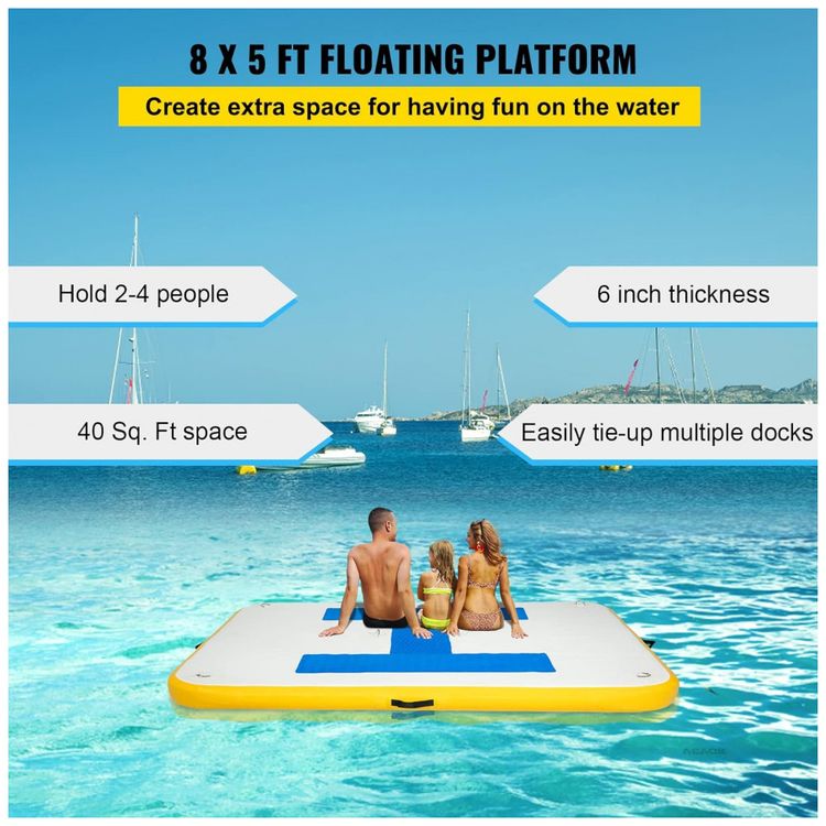 Plataforma-Flutuante-para-2-a-4-Pessoas-com-Bomba-Manual-foto-2