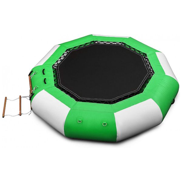 Cama-Elastica-Inflavel-para-Piscinas-Lagos-e-Jardim-Suporta-foto-0