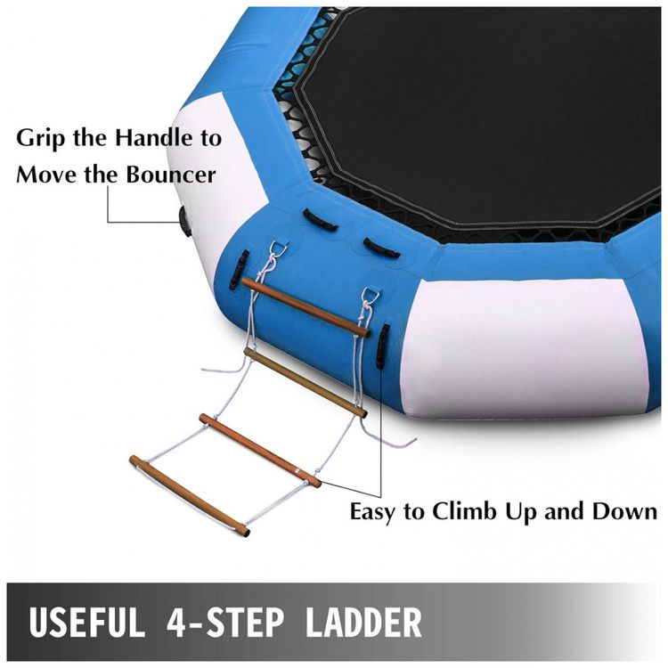 Cama-Elastica-Inflavel-para-Piscinas-Lagos-e-Jardim-com-foto-5