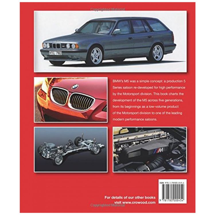 BMW-M5-A-historia-completa-Crowood-Autoclassics-Capa-Dura-foto-1