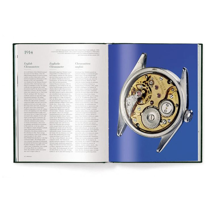 O-livro-de-relogios-Rolex-Capa-Dura-em-Ingles-272-Paginas-foto-3