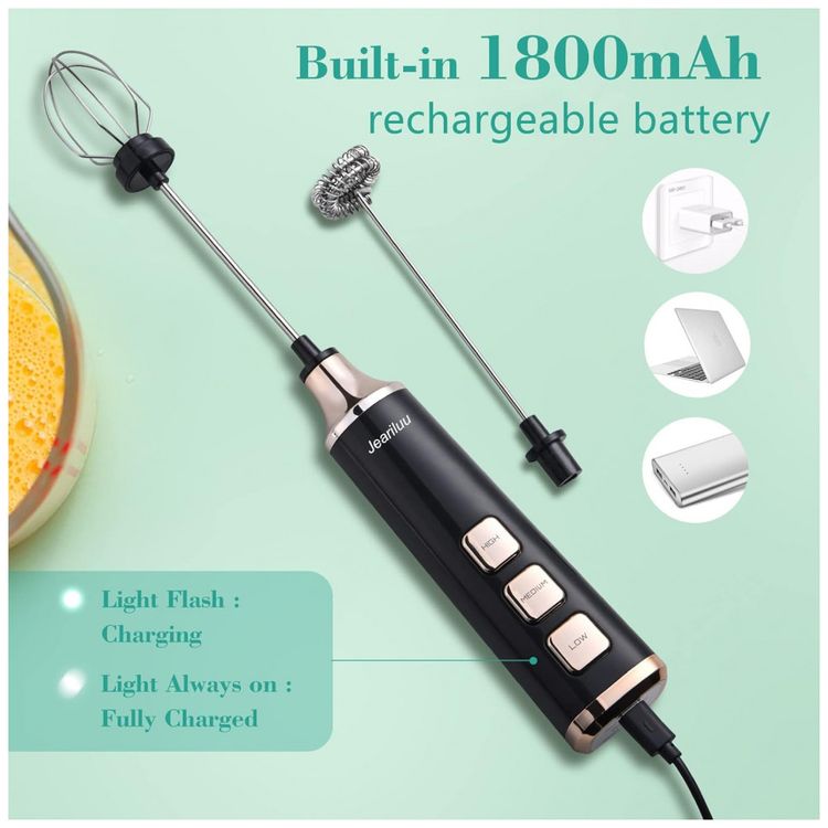 Espumador-Eletrico-de-Leite-Recarregavel-USB-JEARILUU-L2-foto-4