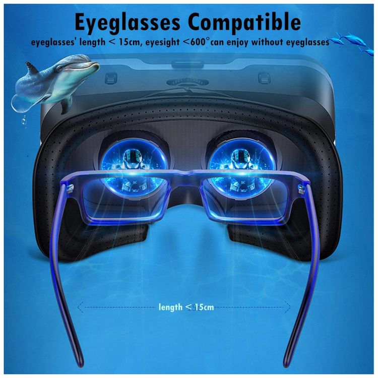 Oculos-Realidade-Virtual-com-Fone-de-Ouvido-e-Controle-foto-3