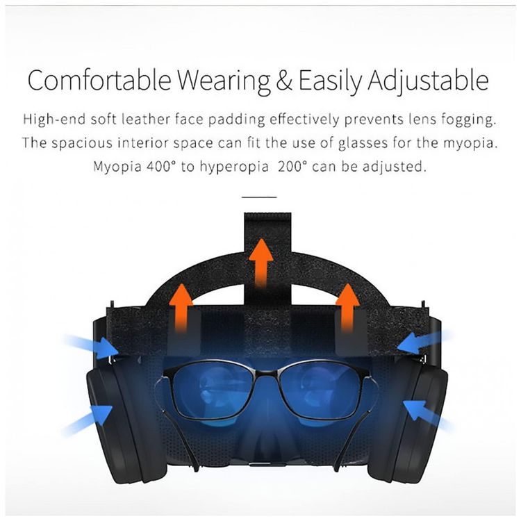 Oculos-VR-Realidade-Virtual-com-Fone-de-Ouvido-e-Controle-foto-1