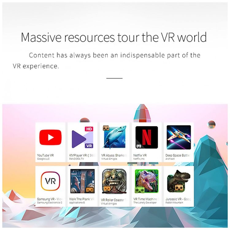 Oculos-VR-Realidade-Virtual-com-Fone-de-Ouvido-e-Controle-foto-2