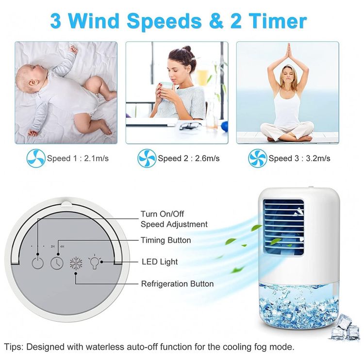 Climatizador-Portatil-500mL-com-LED-110v-QINMAY-QM-22-foto-2