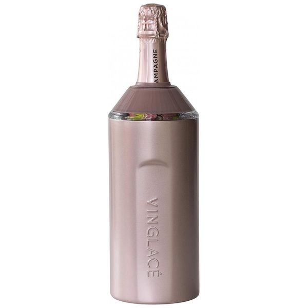 Porta-Garrafa-Termico-para-Vinho-e-em-Aco-Inoxidavel-Gold-foto-0