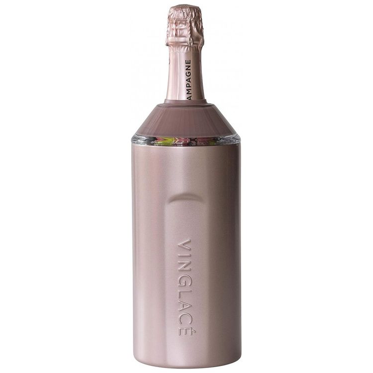 Porta-Garrafa-Termico-para-Vinho-e-em-Aco-Inoxidavel-Gold-foto-0