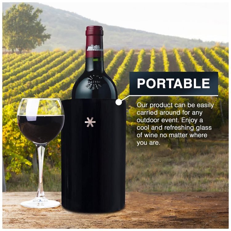 Porta-Garrafa-Termico-para-Vinho-em-Aco-Inoxidavel-com-foto-2