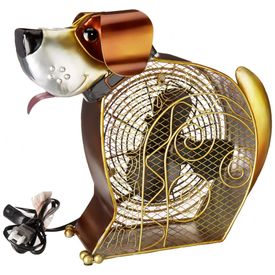 Ventilador-de-Mesa-rativo-com-2-Velocidades-Cachorro-110v-foto-0