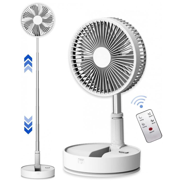Ventilador-de-Mesa-com-4-Velocidades-e-Inclinacao-Ajustavel-foto-0