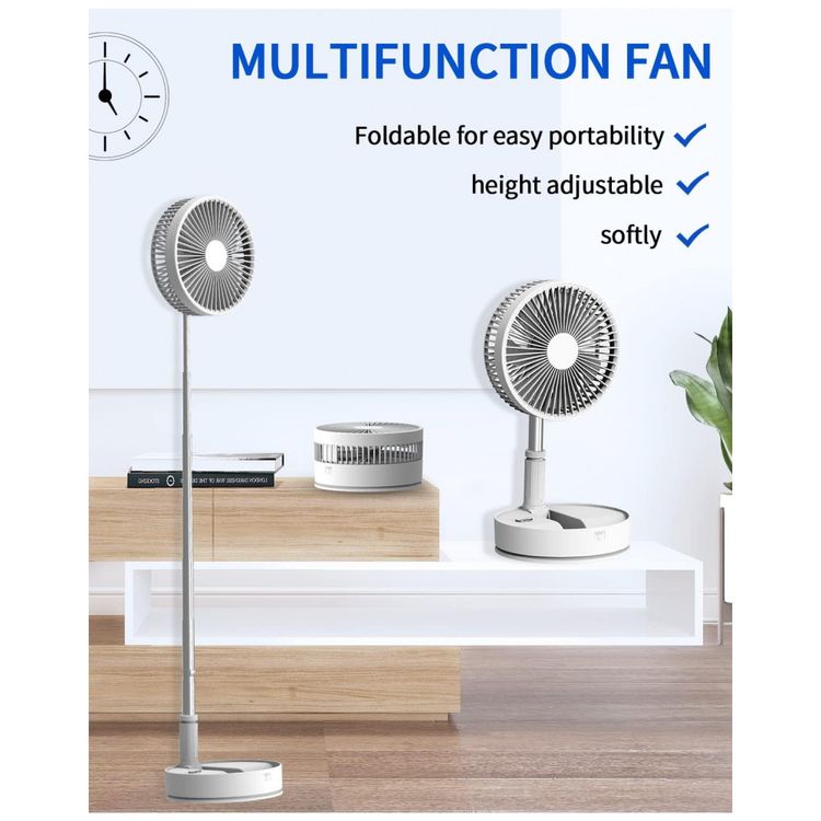 Ventilador-de-Mesa-com-4-Velocidades-e-Inclinacao-Ajustavel-foto-1