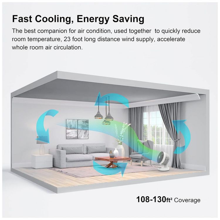 Ventilador-de-Mesa-com-3-Velocidades-e-Controle-Remoto-foto-1