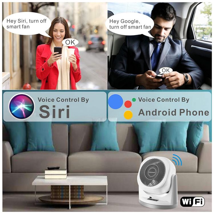 Ventilador-de-Piso-Inteligente-com-Controle-de-Voz-Alexa-foto-2
