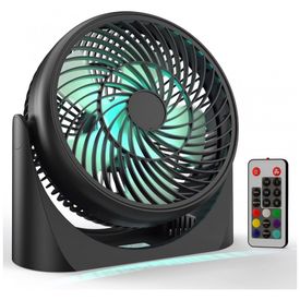 Ventilador-de-Mesa-Portatil-com-Controle-Remoto-e-Luz-foto-0